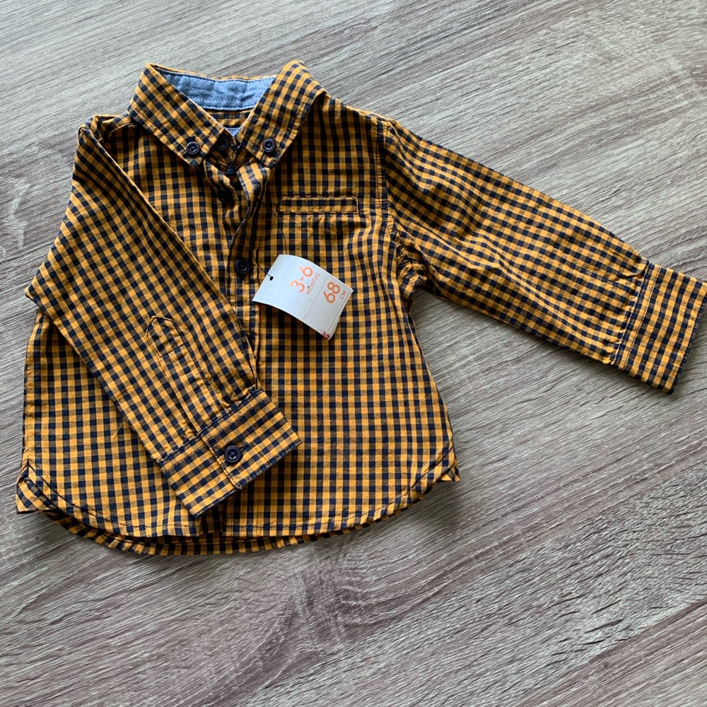 Long sleeve infants dress shirt brand new